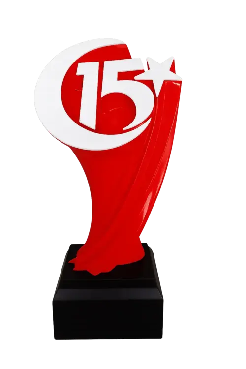 Polyester özel tasarım ödül modeli